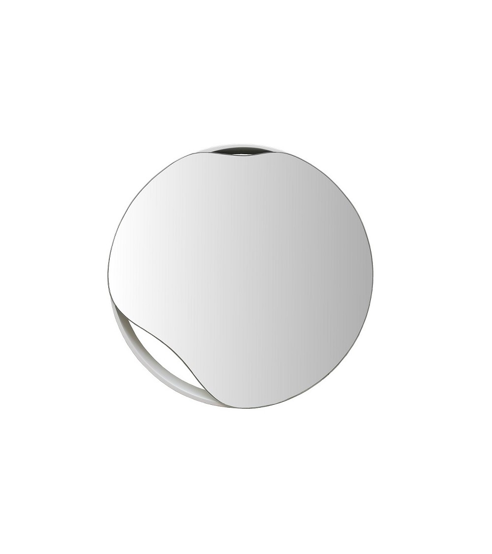 Baltas veidrodis 50 cm | BALA