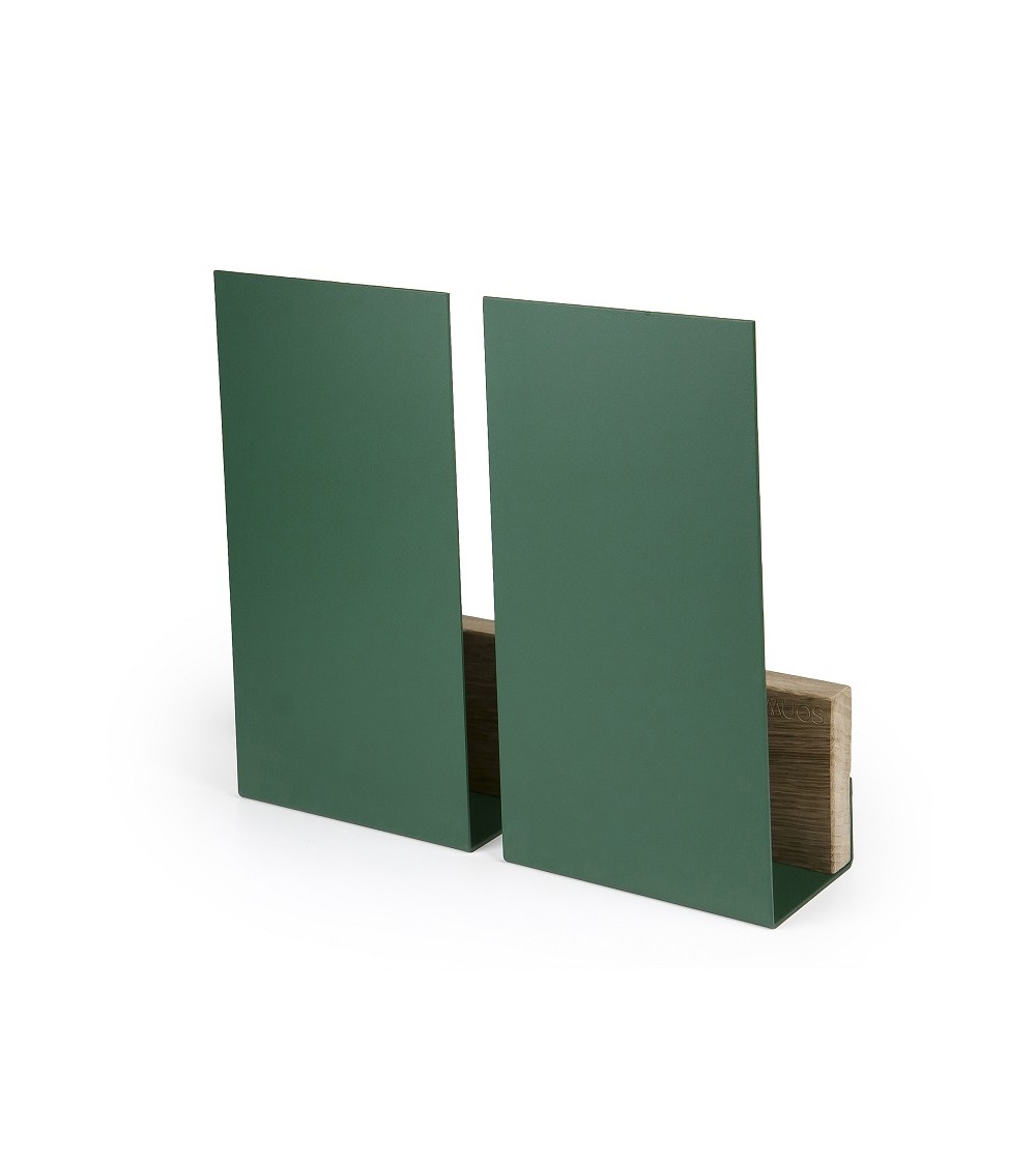 Green wall magazine rack
