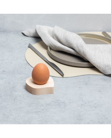 Modern Eierbecher aus Holz