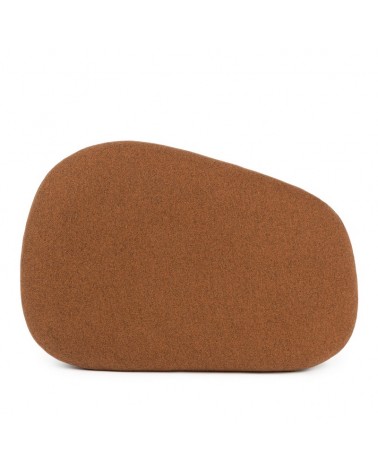 Rust brown cushion
