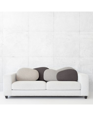 Dark grey cushion for sofa