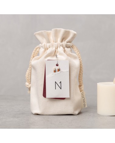 Natural candle - unique and cozy gift.