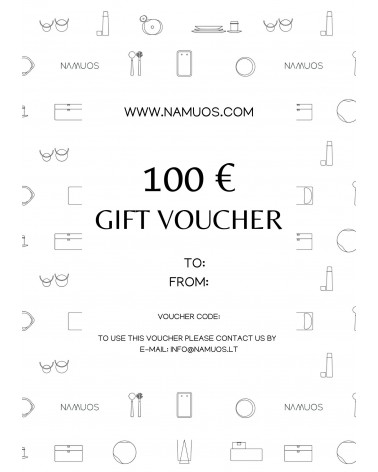 E-carte cadeau, 100 EUR