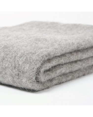 grey bed throw